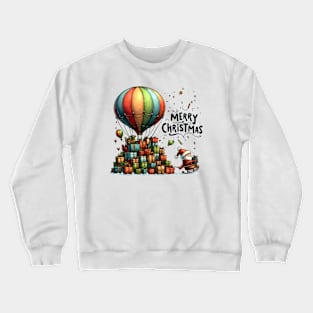 Festive Cartoon Delights: Elevate Your Holidays with Cheerful Animation and Whimsical Characters! Crewneck Sweatshirt